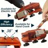 Hand Crank Chain Sharpener Set Multi-Function Chain Clamp Sharpener Handheld Grinding Tool