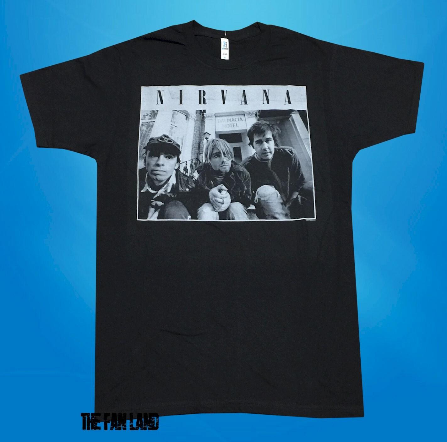 New Nirvana Classic Band Photo Mens Vintage T-shirt XXXXL