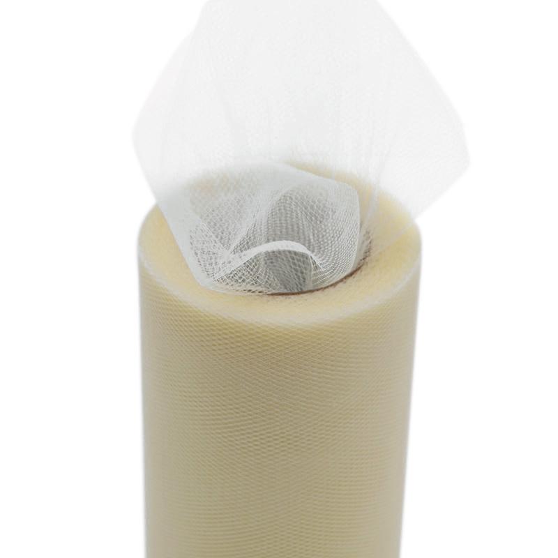 Tulle Roll 15cm 25Yards Roll Fabric Spool Tutu Party Baby Shower Birthday Gift Wrap Wedding Decoration Christmas Event Supplies