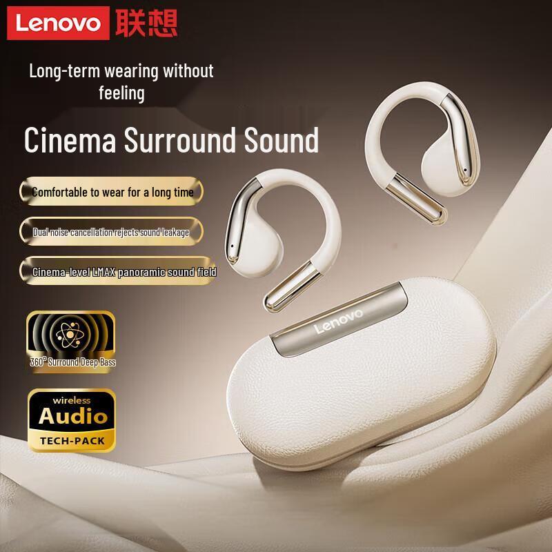 

ThinkPlus Lenovo EA360 Open-Ear Bluetooth 5.4 Sports Ear-Hook Headphones