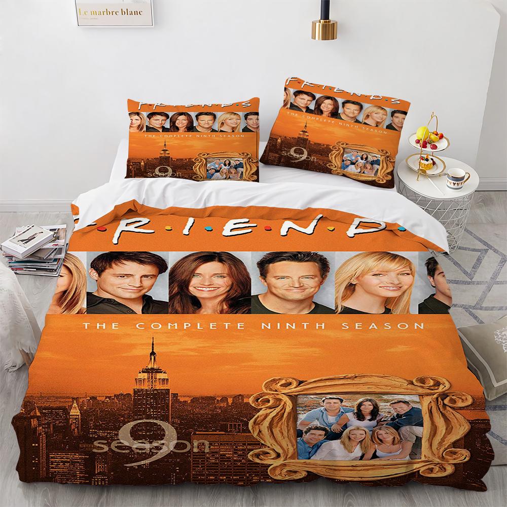 Bettdecke Twin/Full/Queen/King Größe Friends TV-Show - Thematisches Bettwäsche-Set Mit Und Für Schlafzimmerdekoration
