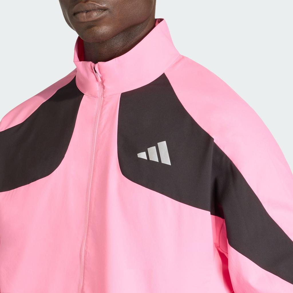 Adidas Adizero Tokyo Jacke Kirschblütenmuster Bequeme Sport-Langarm-Laufjacke Herrenjacke KC1237