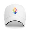 Ethereum Cryptocurrency Baseball Caps Snapback Baseball Hats Breathable Casual Casquette Outdoor Unisex