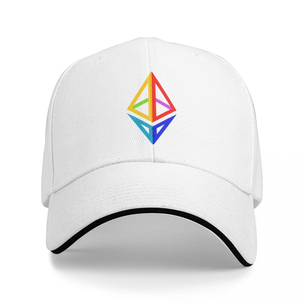 Ethereum Cryptocurrency Baseball Caps Snapback Baseball Hats Breathable Casual Casquette Outdoor Unisex