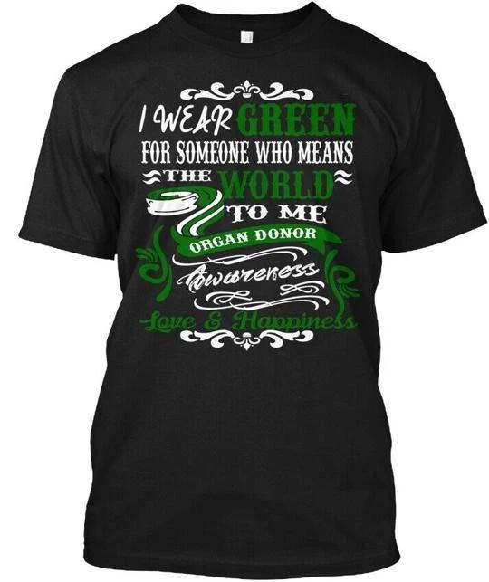 

Organ Donor Awareness Month T shirt Made in the USA Size S to 5XL L