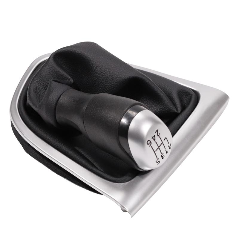 5/6 Speed For Renault Clio 4 IV MK4 2012-2019 Gear Shift Knob Lever Shifter Pen Gearbox Gaiter Boot Collar Case Car Accessories