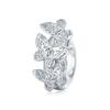 WOSTU Real 925 Sterling Silver 15 Styles Pet Vintage Heart Spacer Stopper Beads fit Wostu original Charm Bracelet Jewelry CQC593