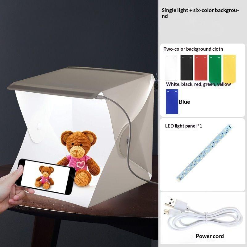 Innovative Foldable LED Light Box for Convenient On-the-Go Photography