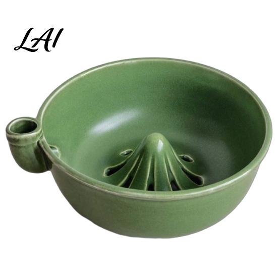 Strainer Bowl for Cherry Tomatoes Self Spinning Berry Washing Bowl 360 Degree Vortex Cleaning And Drainage Fresh Fruit Drain Spinner Ceramic
