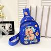 Preschool Children Capybara Nylon Crossbody Bag Animal Pattern Design Everyday