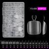 Matte 450-Piece Almond Wearable Nail Tips - Ultra-Thin, Seamless, No Filing Needed False Nails for Manicure