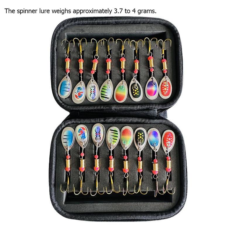 

Fishing Lure Spinner Bait Hard Lure Fishing Tackle Metal Spoon Lure For Bass Pike Trout