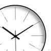 12 Inch Wall Clock Round Battery Operated Easy To Read Sweep Movement Art Silent Non Ticking