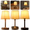 Kabellose LED Metall Tischlampe USB Wiederaufladbar 2200K Warmes Licht Falten Dekorative Atmosphärenlampe Tragbare Kabellose Tischlampe