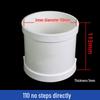 JIANGPU PVC Drainage Pipe Straight Connector