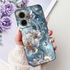 Case For Motorola Moto G35 Cover XT2433-5 Popular Flower Painted Soft Silicone Shockproof Coque For Moto G55 G75 G85 5G TPU Capa