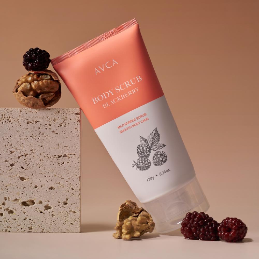 Avca Signature Body Scrub Blackberry 180g 2