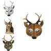 Premium Deer Mask For Halloween And Carnival Parties Handcrafted Pu Material