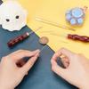 Creative Doll Hair Restoration Set With Wooden Handle And Metal Needle For Custom Hairstyles