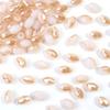 50pcs/lot 6x8mm Multicolor Oval Crystal Beads Faceted Loose Spacer Glass Rice Beads For DIY Charm Bracelet Earrings Accessories