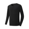 CHALLENGER Men'S Cooling Uv Protection Base Layer Round Neck T-Shirt Black