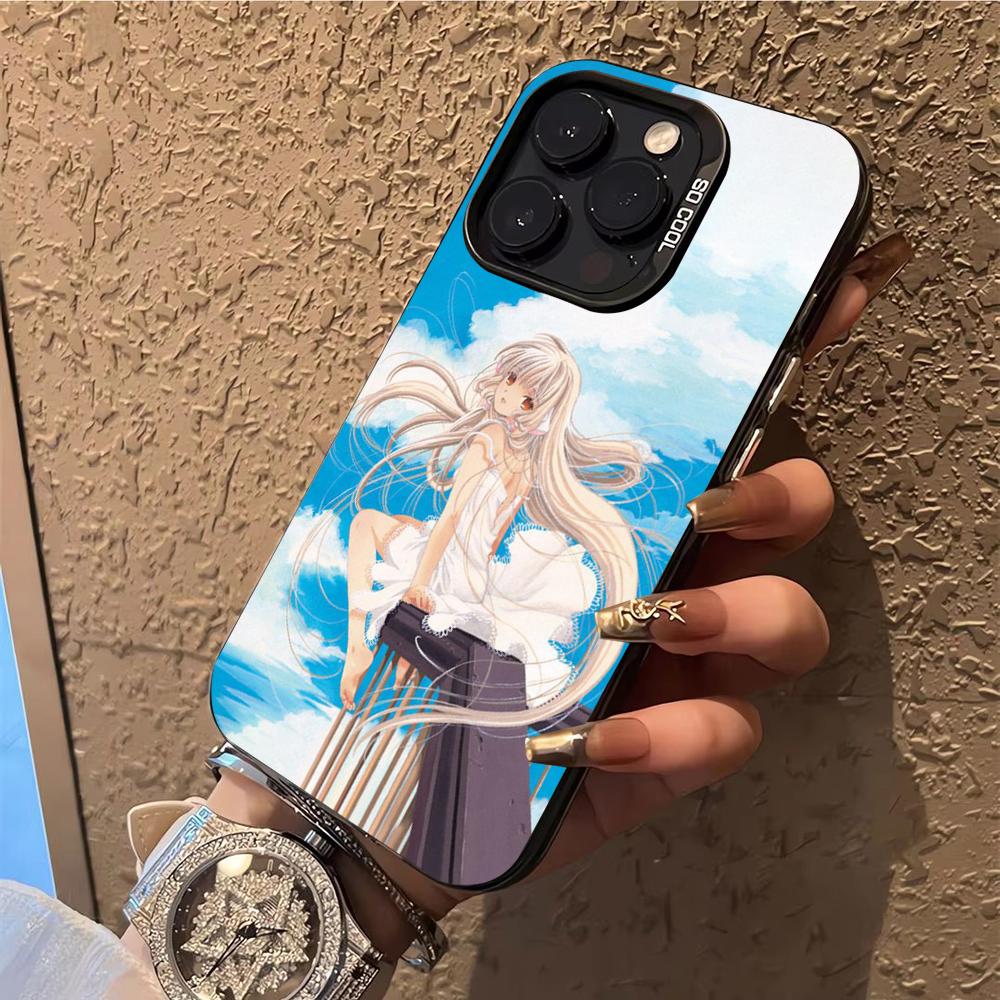 C-Chobits Phone Case Phone Case For iPhone 14 16 15 11 12 13 Pro Max Mini Plus Shockproof Cover