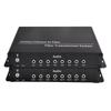 Yeren 8-Channel Unidirectional 3.5mm Stereo Audio Fiber Optic Transceiver