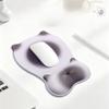 1 Stück Süßes Katzen-Mauspad mit Handgelenkauflage, Ergonomische Anti-Rutsch-Silikon-Handgelenkstütze Mauspads, Weiches Komfortables Schreibtischpad für Büro, Gaming, Zuhause
