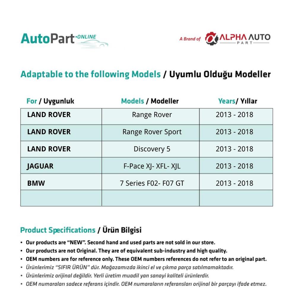 Door Lock Actuator Suction Motor Gear For Land Rover Range Rover,Jaguar XJ XFL