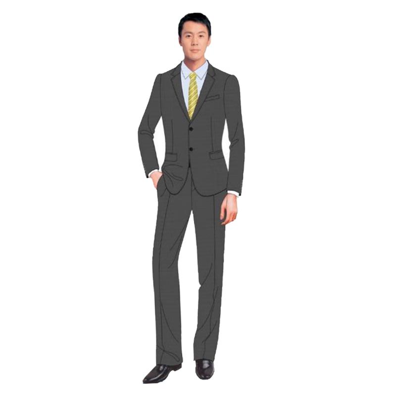 

HLA Men s Dark Blue Suit Set Tailored