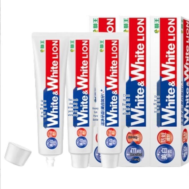 

Lion King White Series Whitening Toothpaste