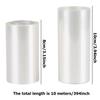 1pc 6-12inch Adjustable Stainless Steel Cake Baking Ring with 8/10cm Transparent Cake Collar Kitchen Dessert Making Tools