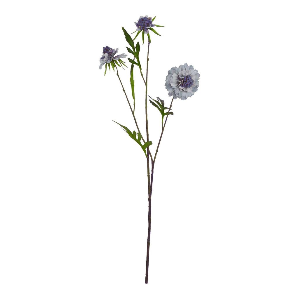 Hill Interiors The Natural Garden Collection Scabious Stem Artificial Plant