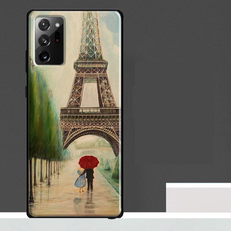 France Paris Eiffel Tower Case For Samsung Galaxy S25 Ultra S23 S22 S21 S24 Ultra S9 S10 S20 Plus S25 FE Phone Cover