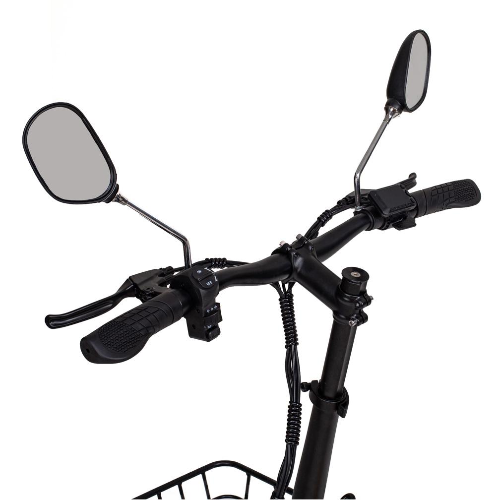 Kukirin C1 Pro Folding Electric Scooter for Adult 500W, 48V 26Ah, 45km/h, 14" Tires, Disc Brake, IP54, Solid wood pedals, with Basket & Seats