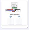 Compact WiFi + RF433 Smart Switch: Tuya Voice-Controlled Flush Mount Timer Switch