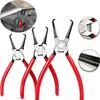 7/8/9 Inch Fuel Line Pliers Built-In Return Spring Universal Quick Release Pliers Anti-Slip Handle Fuel Removal Tool