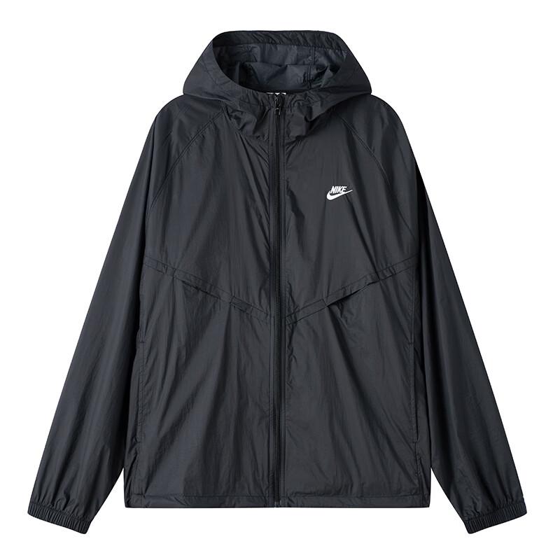 Nike Swoosh Outdoor Sports Hooded Zip Long Sleeve Jacket Men Jackets IO9628-010