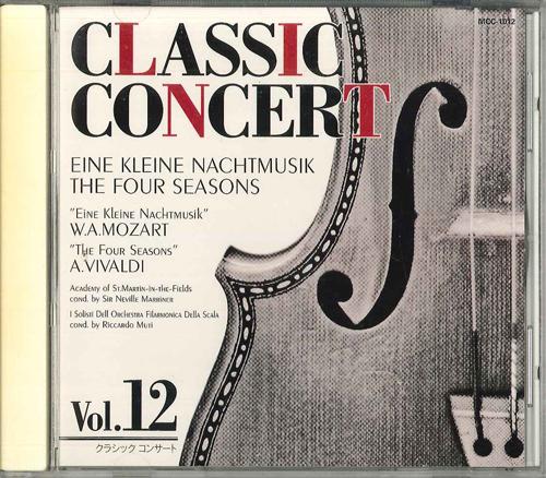 

CD RICCARDO MUTI - Classic Concert Vol.12 MCC1012 EMI Japan Classical Used