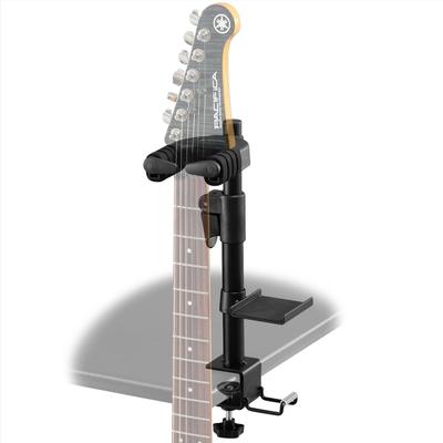 Bauhutte Desk Guitar Stand Guitar Hanger with Mount BHP-GH300-BK, Desk-Mounted Height-Adjustable