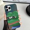 Internet Meme Sad Pepe The Frog Phone Case For IPhone 17 16 15 14 Plus 11 12 13 Pro Max Shockproof Protection Soft Back Cover