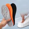 PU Massage Sport Insoles For Shoes Men Antibacterial Deodorant Running Insole for Feet Shock Absorption Sole Non Slip Shoe Pads