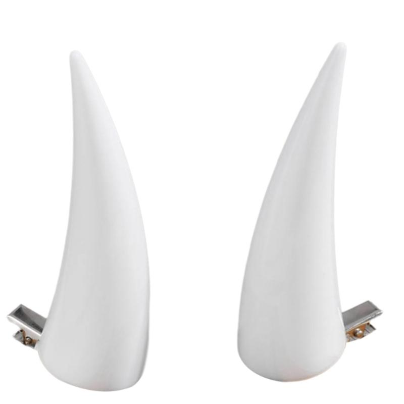 Cosplay Hairpin Power Hair Clip Horn Anime 2000s Bunches Hairstyling