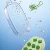 Press Type Ice Cube Water Bottle 2 in 1 Ice Cube Molds Easy To Clean Ice Maker  Bar