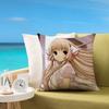 Süße Anime Cchobits Personalisierbare quadratische Kissenbezüge Stilvoll Und Weich Perfekt Für Betten Autos Und Sofas