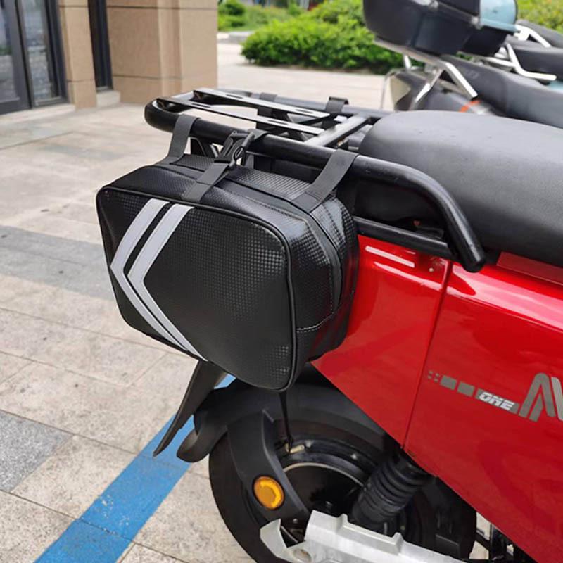 Waterproof Electric Vehicle Rear Storage & Charger Bag