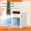 Compact Desk Fan with Humidifying Spray - Portable Mini Cooling Air Conditioner for Home and Office