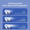 Hands Free Portable USB Rechargeable Hanging Neck Fan 5000mAh Leafless Power Bank for Travel Sports Home Office