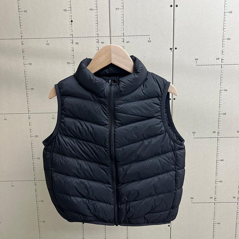 Colete de Penas Leve para Crianças: Jaqueta Estilosa 2025 para Meninos e Meninas