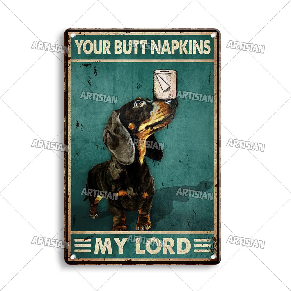 Artisian Bathroom Metal Sign Get Naked Tin Poster Dog Pet Funny Decorative Plate Washing Room Wall Decor Garage Bar Pub Club